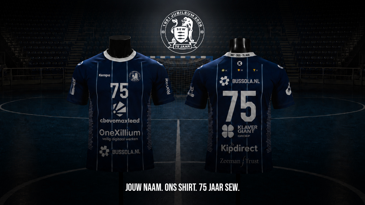 Allerlaatste kans om onderdeel te worden van het jubileumshirt